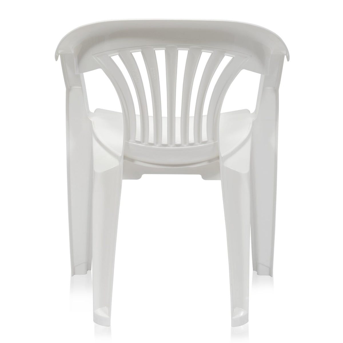 Nilkamal CHR2101 Plastic Arm Chair (Milky White)